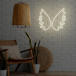 Neon PLEXI LED SKRZYDŁA białe FPNE09X Forever Light