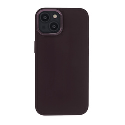 Nakładka Satin Elegant do iPhone 14 6,1" burgundowa