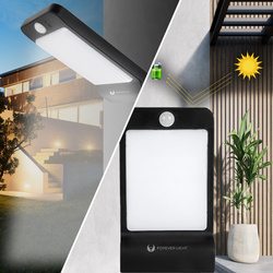 Lampa solarna LED SUNARI FLS-11 36*SMD PIR 5W 400lm 6000K 2000mAh Li-ion Forever Light