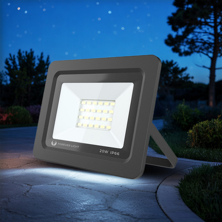 Naświetlacz LED PROXIM II 20W |4500K| IP66 Forever Light