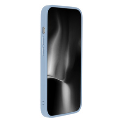 Nakładka Satin Elegant Matt do iPhone 13 6,1" niebieska