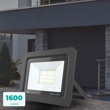 Naświetlacz LED PROXIM II 20W |6000K| IP66 Forever Light