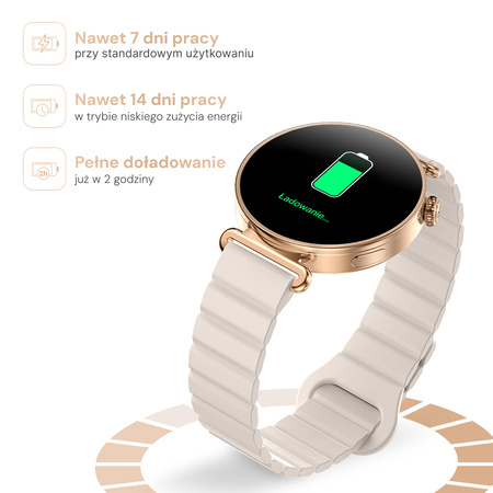 Forever Smartwatch SB-380 Rosadust Rosegold
