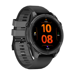 Smartwatch męski Forever SW-900 Focus GPS Bluetooth 5.4 AMOLED IP68 – Inteligentny zegarek z rozmowami Bluetooth, profilami multisportowymi i monitorowaniem zdrowia Czarny