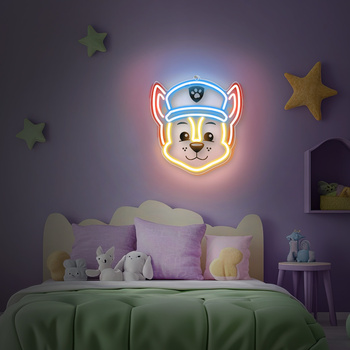 Wiszący neon LED na plexi Psi Patrol - Chase OW-130346