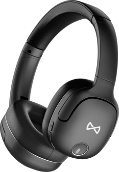 Słuchawki bezprzewodowe Forever FS-300E Bluetooth 5.3 AUX USB-C Hybrid ANC Czarne
