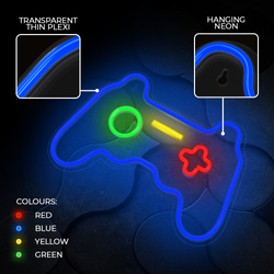 Forever Light neon PLEXI LED GAMEPAD multikolor FPNE03X