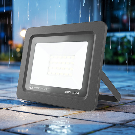 Naświetlacz LED PROXIM II 20W |4500K| IP66 Forever Light