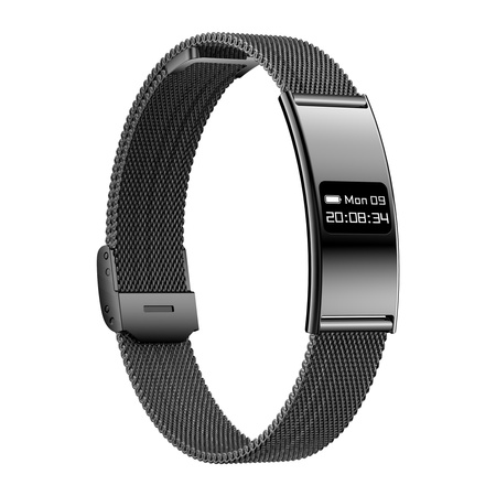 Forever Smartband SB-B8 Elegance OLED Bluetooth 5.3 IPX8 Czarny