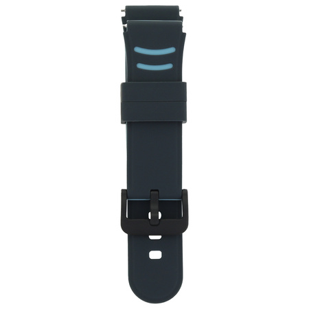 Pasek silikonowy do zegarka GPS WiFi 4G Kids Forever Look Me KW-500 niebieski