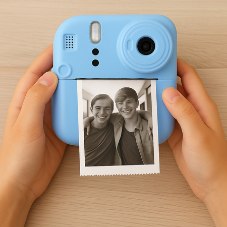 Forever Aparat natychmiastowy z flaszem ICF-03 niebieski