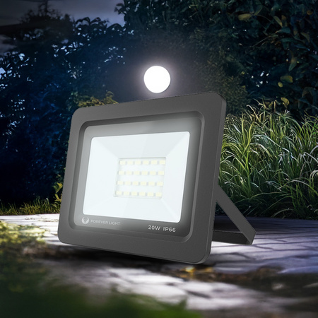 Naświetlacz LED PROXIM II 20W |6000K| IP66 Forever Light