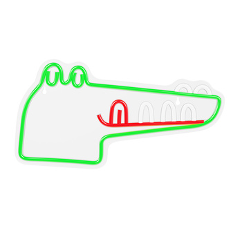 Forever Light neon LED JURASSIC KROKODYL zielony FLNJ03