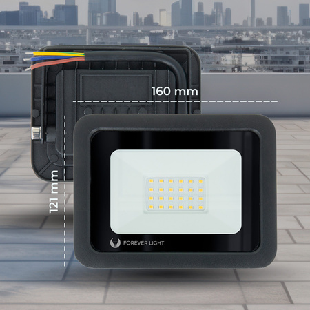 Naświetlacz LED PROXIM II 20W |4500K| IP66 Forever Light