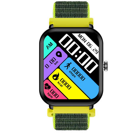 Forever Smartwatch SW-116 czarny/żółty