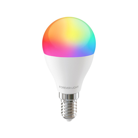 Forever Light Żarówka LED RGB E14 G45 5W 500lm 4000K klasa F