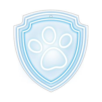 Wiszący neon LED na plexi Psi Patrol - Łapa OW-130246