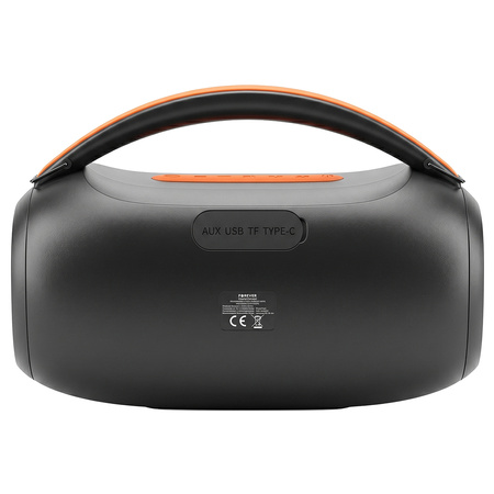 Głośnik przenośny Forever FG-300E 30W Bluetooth RGB TWS Radio FM AUX USB microSD Czarny