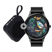 Forever Smartwatch ForeVive 3 SB-340 czarny z głośnikiem bluetooth 3W