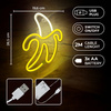 Forever Light neon LED BANAN biały żółty Bat + USB FLNE10