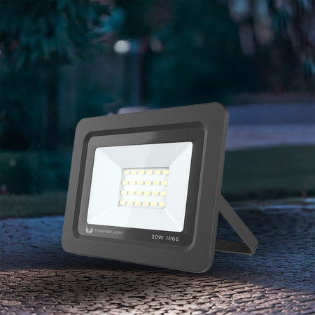 Naświetlacz LED PROXIM II 20W |6000K| IP66 Forever Light