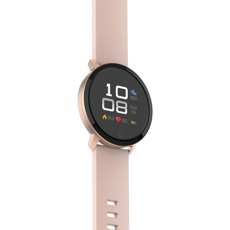 Forever Smartwatch ForeVive Lite SB-315 Różowe złoto