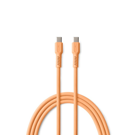 COLORUM kabel USB-C - USB-C 1,8m 3A CK60-CC-14 x Peach Fuzz