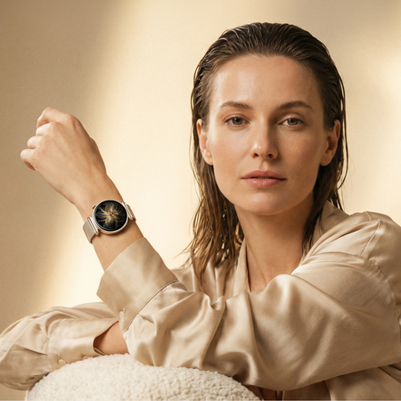 Forever Smartwatch SB-380 Bloomdust Champagne Gold