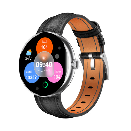 Forever smartwatch Forevive 5 SB-365 Srebrny