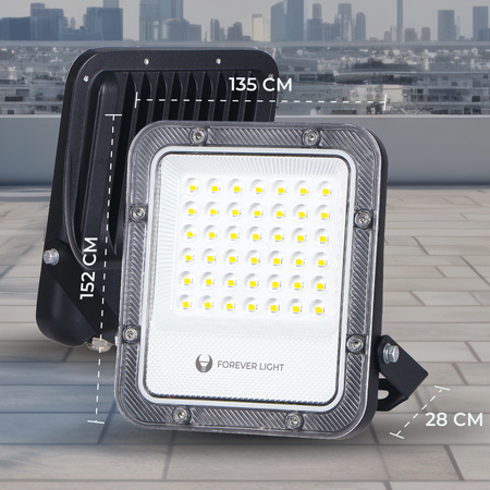 Naświetlacz LED PROXIM+ 30W 6500K 4500lm 230V IP65 Forever Light 150lm/W 5 lat gwarancji