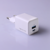 Forever ładowarka sieciowa GaN PD QC TC-08-30AC 1x USB-C 1x USB 30W biała