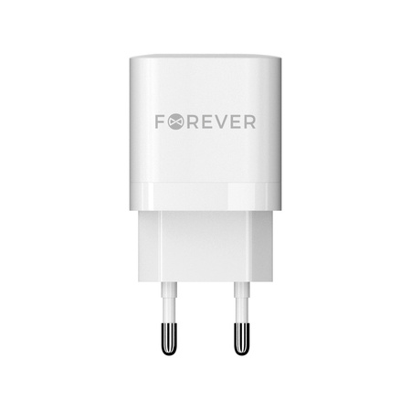 Forever ładowarka sieciowa GaN PD QC TC-05 1x USB-C + 1x USB 33 W biała