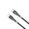 Forever kabel Sleek USB-C - USB-C 1,0 m 100W czarny