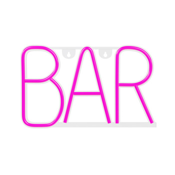 Forever Light neon LED BAR róż Bat + USB FLNE24