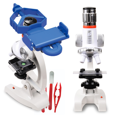 Forever Mikroskop z aluminiowym korpusem Plus C2171P biały