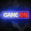Forever Light neon PLEXI LED GAME ON multikolor FPNE23
