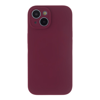 Nakładka Soft Touch Mag do iPhone 15 6,1" burgund