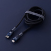 Forever kabel Ombre USB-C - Lightning 1,0 m 27W czarny