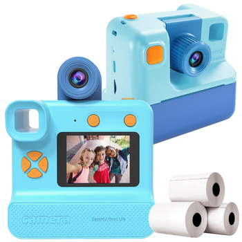 Forever Aparat natychmiastowy z modułem selfie ICS-03 niebieski