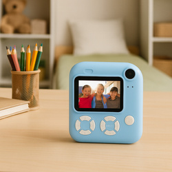 Forever Aparat natychmiastowy z flaszem ICF-03 niebieski