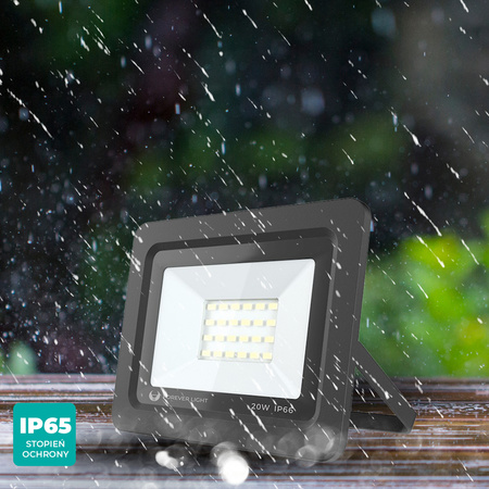 Naświetlacz LED PROXIM II 20W |6000K| IP66 Forever Light