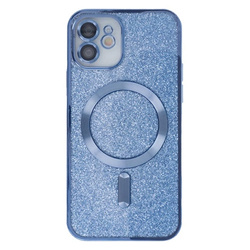 Nakładka SparkleFlex Mag do iPhone 12 6,1" niebieska
