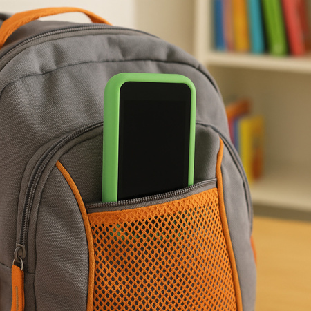 Forever edukacyjny telefon dla dzieci z dodatkowym case ETD-04 zielony