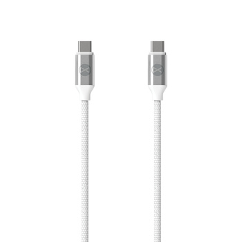 Forever kabel USB-C - USB-C 1,2 m 3A 20W WHP12320 biały