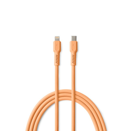 COLORUM kabel USB-C - Lightning 1,8m 2,4A CK12-CL-14 x Peach Fuzz