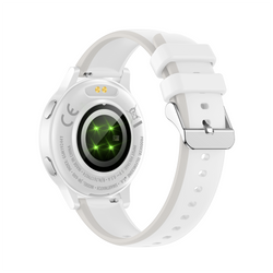 Smartwatch Forever iGO Watch 4! JW-600 Bluetooth 5.3 AMOLED IP67 – Inteligentny zegarek z rozmowami Bluetooth, monitorowaniem zdrowia i 2 paskami Biały