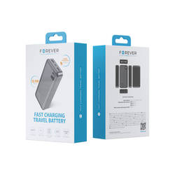 Forever power bank TB-300L PD QC 22,5W 20000 mAh czarny