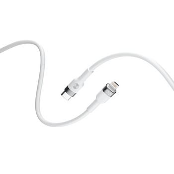 Forever kabel Flexible USB-C - Lightning 2,0 m 20W biały