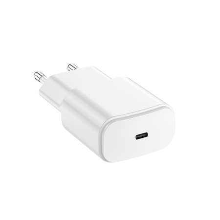 Forever ładowarka sieciowa PD QC TC-01 1x USB-C 20W biała