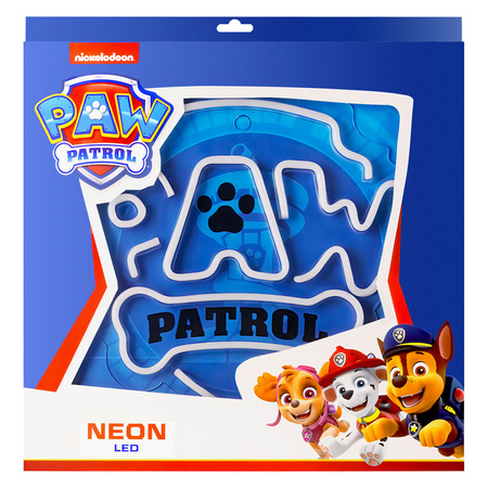 Wiszący neon LED na plexi Psi Patrol - Logo OW-130146